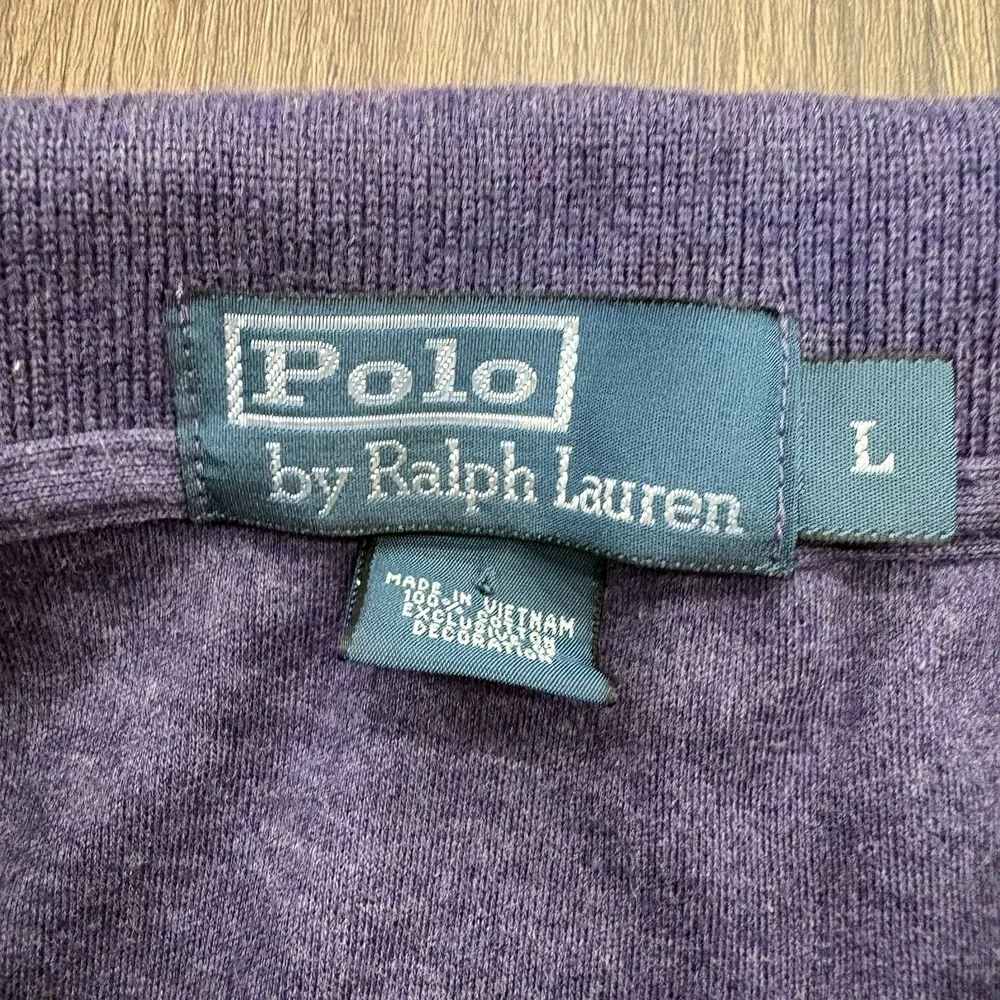 Ralph Lauren sleeve logo hard